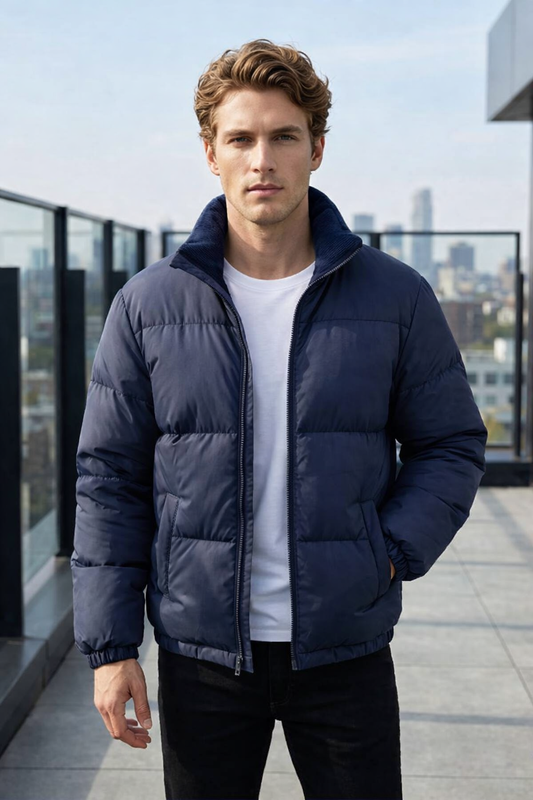 Puffer jacket for men