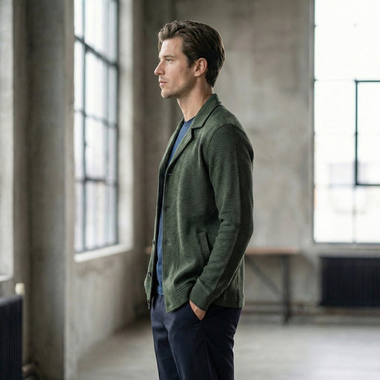 Wool sweater for men