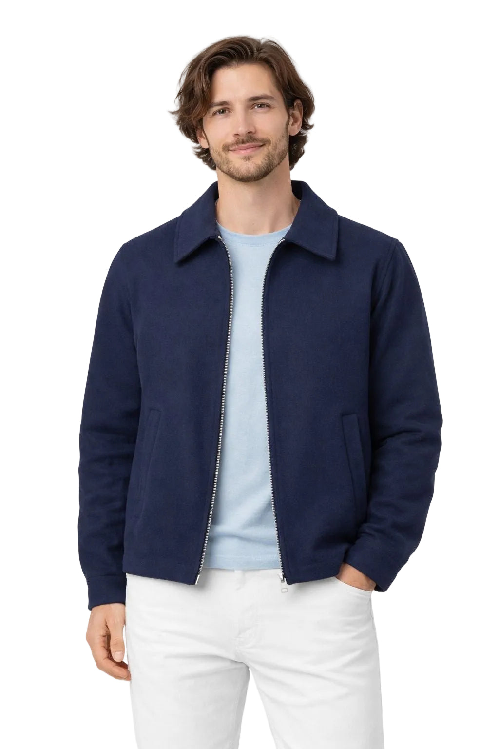 Cashmere jacket for men