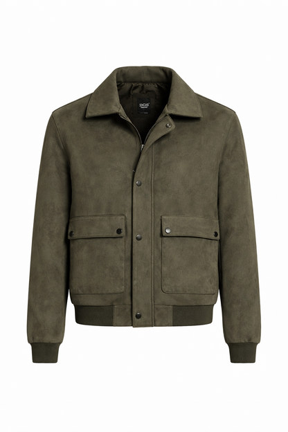 Suede jacket for men