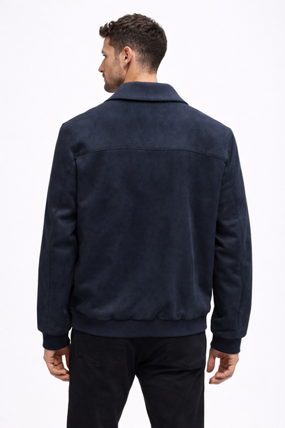 Suede jacket for men