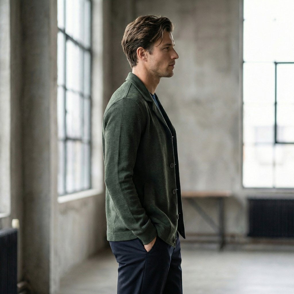 Wool sweater for men