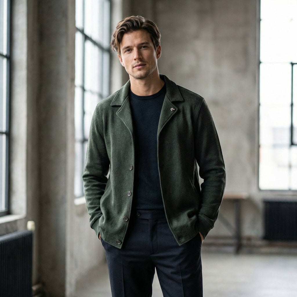 Wool sweater for men